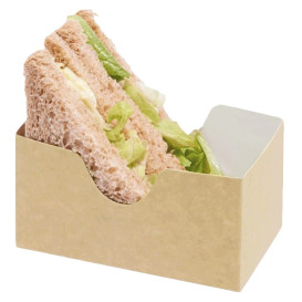 Paper Sandwich Container Kraft (1000 Units)