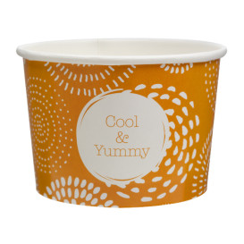 Paper Container Ice Cream Cool&Yummy 10Oz/310ml (600 Units)