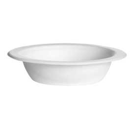 Classic Sugarcane Bowl Bagasse White 470ml (50 Units)