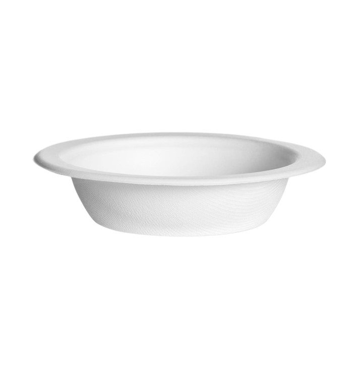 Classic Sugarcane Bowl Bagasse White 470ml (50 Units)