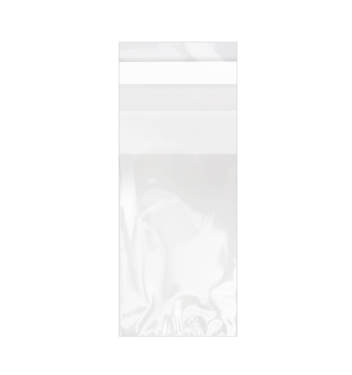 Plastic Bag with Adhesive Flap Cellophane 4x6cm G-160 (100 Units) Plastic Bag with Adhesive Flap Cellophane 4x6cm G-160 (100 Units)