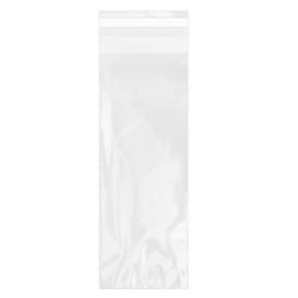 Plastic Bag with Adhesive Flap Cellophane 7x20cm G-160 (1000 Units)