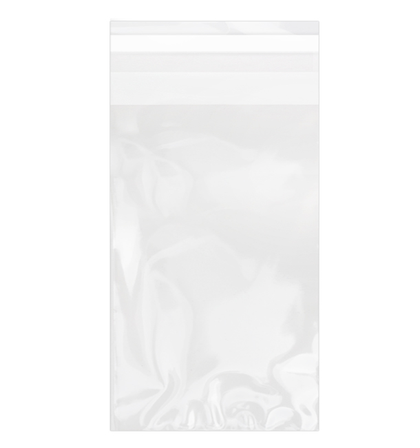 Plastic Bag with Adhesive Flap Cellophane 10x15cm G-160 (100 Units) 
