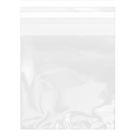 Plastic Bag with Adhesive Flap Cellophane 14x14cm G-160 (100 Units) 