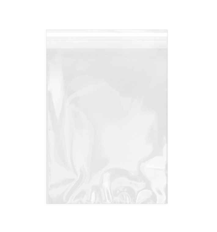 Plastic Bag with Adhesive Flap Cellophane 22x32cm G-160 (100 Units) Plastic Bag with Adhesive Flap Cellophane 22x32cm G-160 (100 Units)