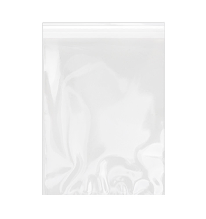 Plastic Bag with Adhesive Flap Cellophane 30x40cm G-160 (1000 Units) Plastic Bag with Adhesive Flap Cellophane 30x40cm G-160 (1000 Units)