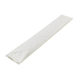 Plastic Bag with Adhesive Flap Cellophane 7x40cm G-160 (100 Units) 