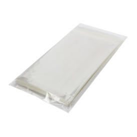 Plastic Bag with Adhesive Flap Cellophane 11x16cm G-160 (100 Units) 