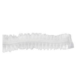 Disposable Bouffant Cap PE Shower Folded Accordion (100 Units)