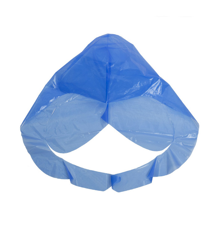 Disposable Bouffant Cap PE Hair Treatment Blue (50 Units) Disposable Bouffant Cap PE Hair Treatment Blue (50 Units)
