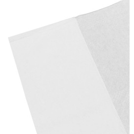 Disposable Adult Bib with Pocket White 36x65cm (125 Units)  