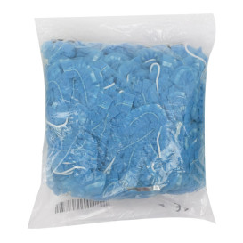 Disposable Beard Cover "TST" PP Blue Detectable (100 Units)