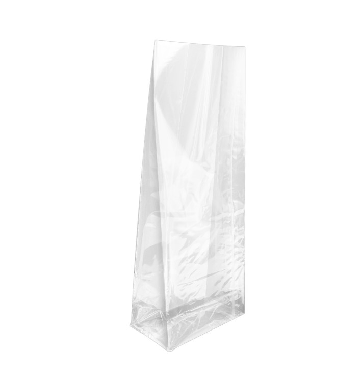 Plastic Bag Square Bottom 14x35+8cm G-160 (100 Units) 