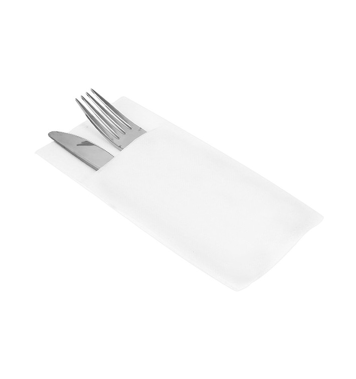 Pocket Fold Paper Napkins White 40x40cm (960 units) Pocket Fold Paper Napkins White 40x40cm (960 units)