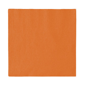 Paper Napkin 2 Layers Orange 33x33cm (50 Units) 