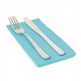 Paper Napkin Double Point Light Blue 1/8 40x40cm (1800 Units)