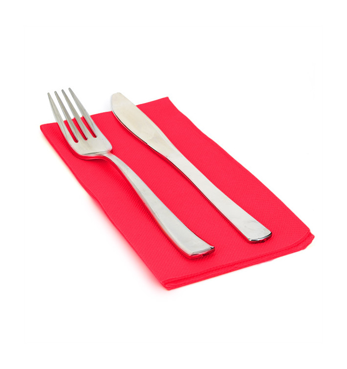 Paper Napkin Double Point 1/8 Fuchsia 40x40cm (50 Units) Paper Napkin Double Point 1/8 Fuchsia 40x40cm (50 Units)