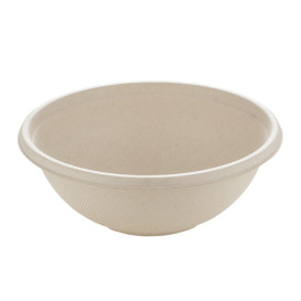 Sugarcane Bowl "Buddha" 375ml Ø14x5cm (75 Units)