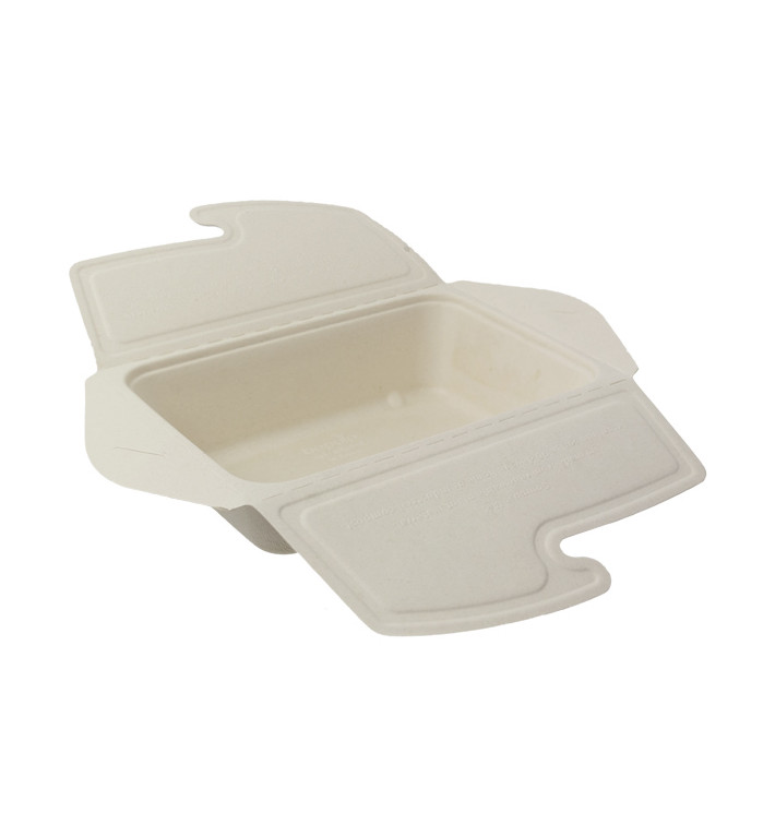 Package Sugarcane Box to Go 21x15x5cm 1000ml. (75 Units) Package Sugarcane Box to Go 21x15x5cm 1000ml. (75 Units)