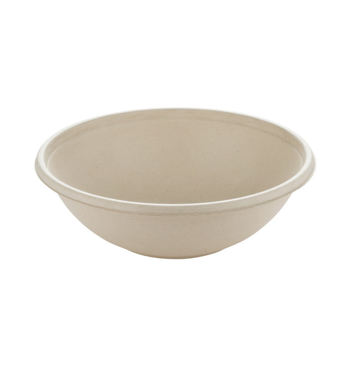 Sugarcane Bowl "Buddha" 600ml Ø17x6cm (75 Units) Sugarcane Bowl "Buddha" 600ml Ø17x6cm (75 Units)