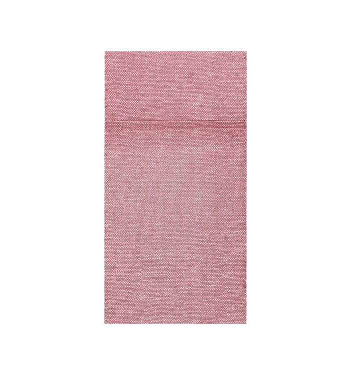 Pocket Fold Paper Napkins Vaquero Burgundy 40x40cm (30 units) Pocket Fold Paper Napkins Vaquero Burgundy 40x40cm (30 units)