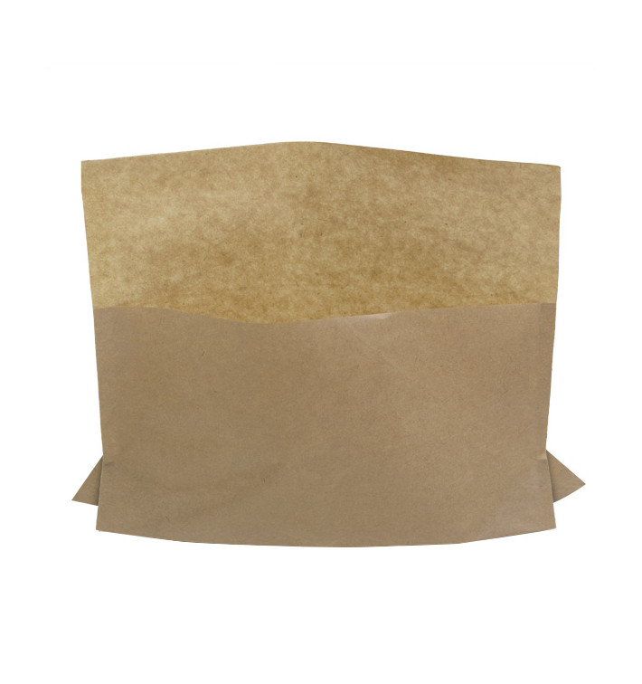 Paper Food Envelope Grease-Proof Kraft 21x17/11x3cm (100 Units)