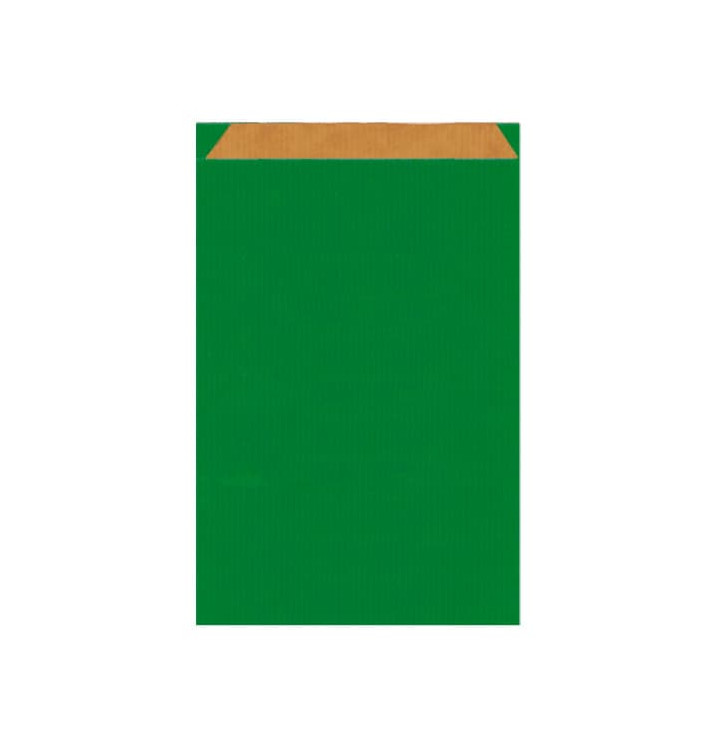 Paper Envelope Kraft Green 12+5x18cm 