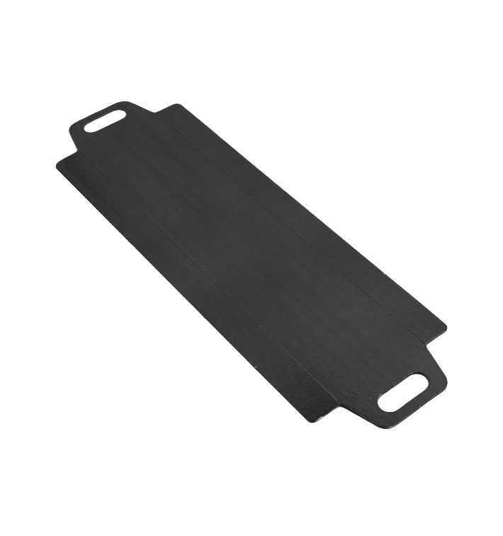 Paper Tray with Handles Rectangular shape Black 32x7,5 cm (100 Units) Paper Tray with Handles Rectangular shape Black 32x7,5 cm (100 Units)