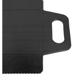 Paper Tray with Handles Rectangular shape Black 32x7,5 cm (800 Units)