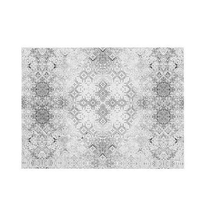 Paper Placemats 30x40cm "Mosaic" Black 40g/m² (1000 Units) Paper Placemats 30x40cm "Mosaic" Black 40g/m² (1000 Units)