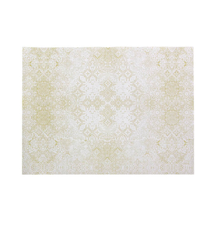Paper Placemats 30x40cm "Mosaic" Cream 40g/m² (1000 Units) Paper Placemats 30x40cm "Mosaic" Cream 40g/m² (1000 Units)
