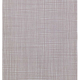 Pre-Cut Paper Tablecloth 1,2x1,2m "Between Lines" Brown 40g/m² (300 Units)