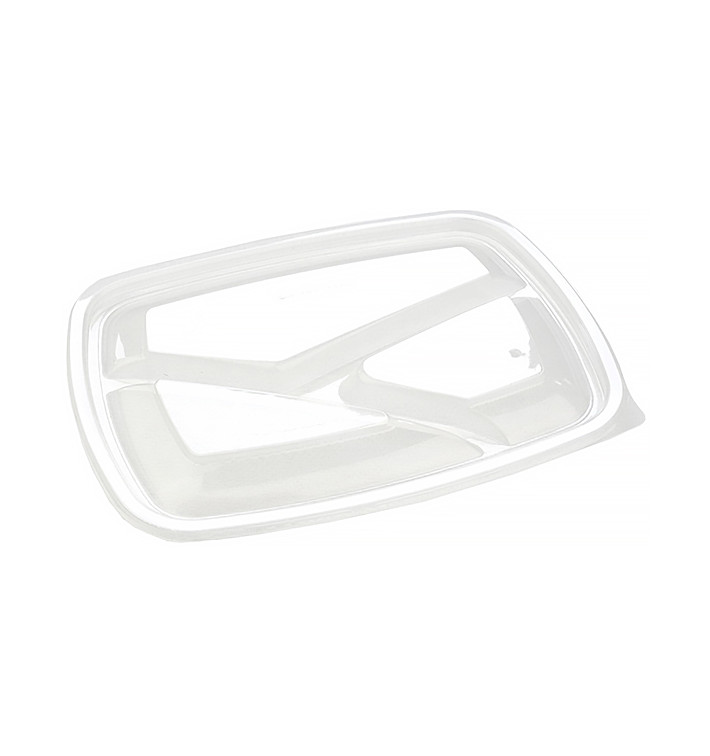Plastic Lid for Deli Container PP Rectangular shape 3C Black 23x17cm (75 Units) Plastic Lid for Deli Container PP Rectangular shape 3C Black 23x17cm (75 Units)