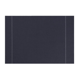 Cotton Placemat "Day Drap" Dark Blue 32x45cm (12 Units) 