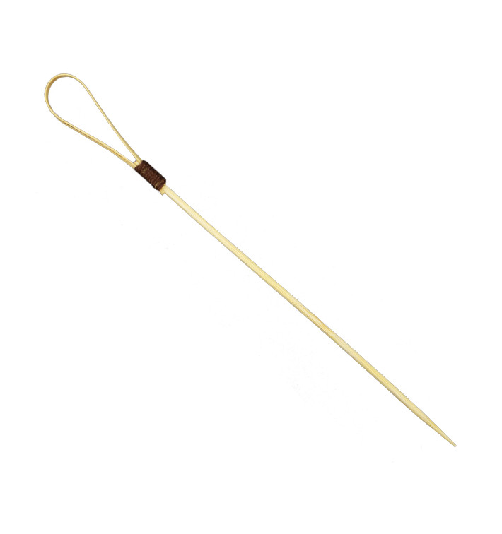 Bamboo Heart Skewer 15cm (250 Units) 