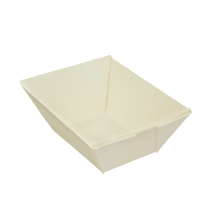 Woolen Food Boat Tray 90ml 8,7x6,3cm (24 Units) Woolen Food Boat Tray 90ml 8,7x6,3cm (24 Units)