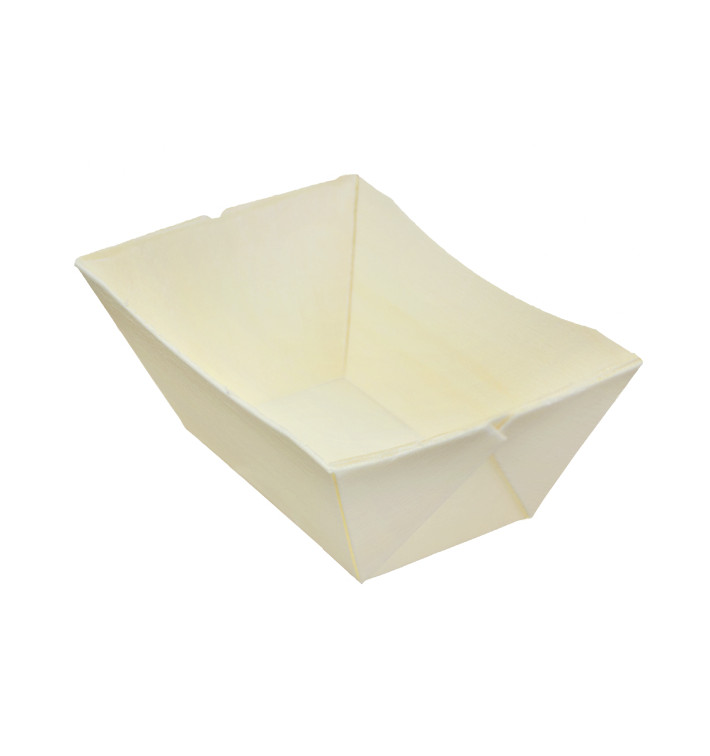 Woolen Food Boat Tray 140ml 10,7x6,7cm (24 Units) Woolen Food Boat Tray 140ml 10,7x6,7cm (24 Units)
