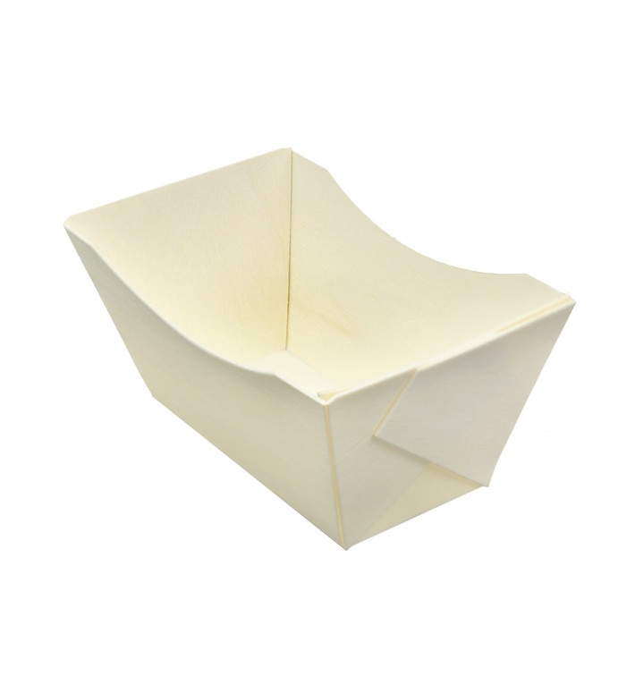 Woolen Food Boat Tray 320ml 13,3x7,5cm (12 Units) Woolen Food Boat Tray 320ml 13,3x7,5cm (12 Units)