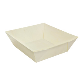 Woolen Food Boat Tray 480ml 14,5x12x5cm (12 Units)