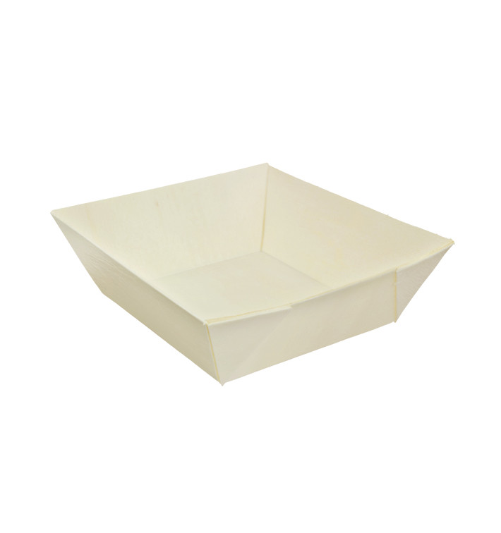 Woolen Food Boat Tray 480ml 14,5x12x5cm (12 Units) Woolen Food Boat Tray 480ml 14,5x12x5cm (12 Units)
