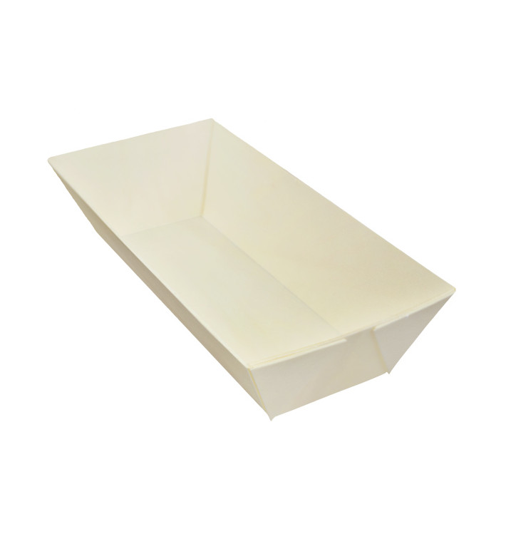 Woolen Food Boat Tray 410ml 19,5x7,7cm (144 Units) Woolen Food Boat Tray 410ml 19,5x7,7cm (144 Units)