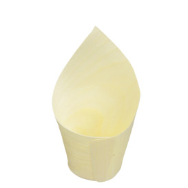 Wooden Tasting Cone 8cm (50 Units)