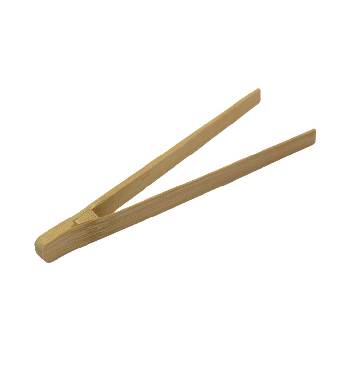 Bamboo Serving Tong 12cm (12 Units) Bamboo Serving Tong 12cm (12 Units)