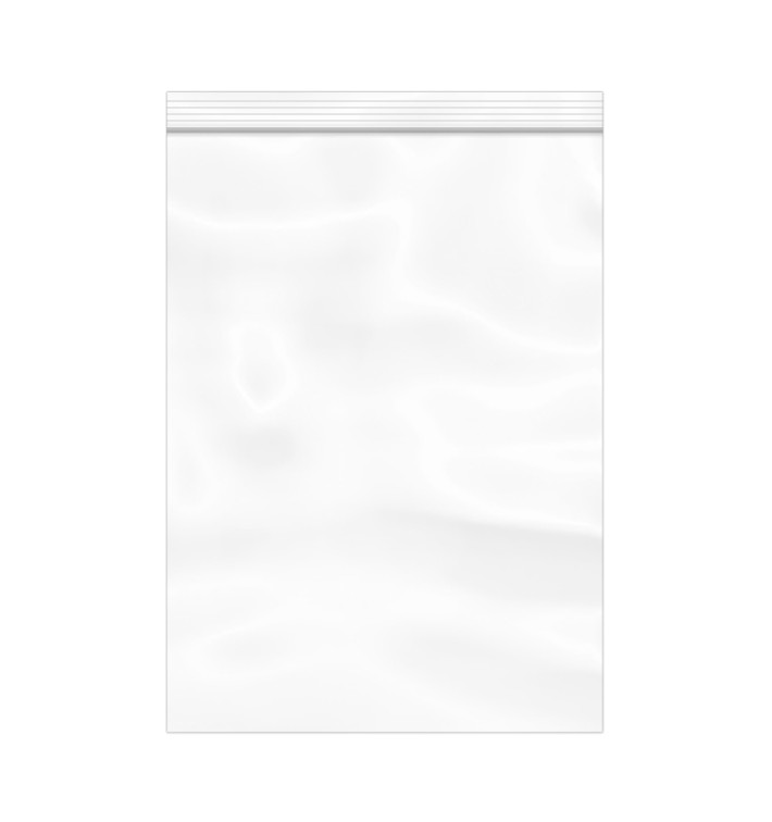 Plastic Zip Bag Autoseal 25x35cm G-160 (100 Units) Plastic Zip Bag Autoseal 25x35cm G-160 (100 Units)