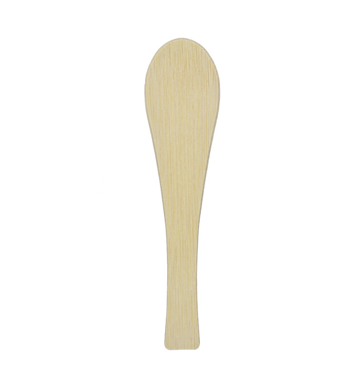 Bamboo Teaspoon 13,5cm (50 Units) Bamboo Teaspoon 13,5cm (50 Units)