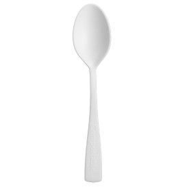 Reusable Spoon CPLA White 10cm (50 Units) 