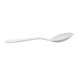 Reusable Spoon CPLA White 10cm (50 Units) 