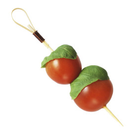 Bamboo Heart Skewer 10cm (250 Units)  