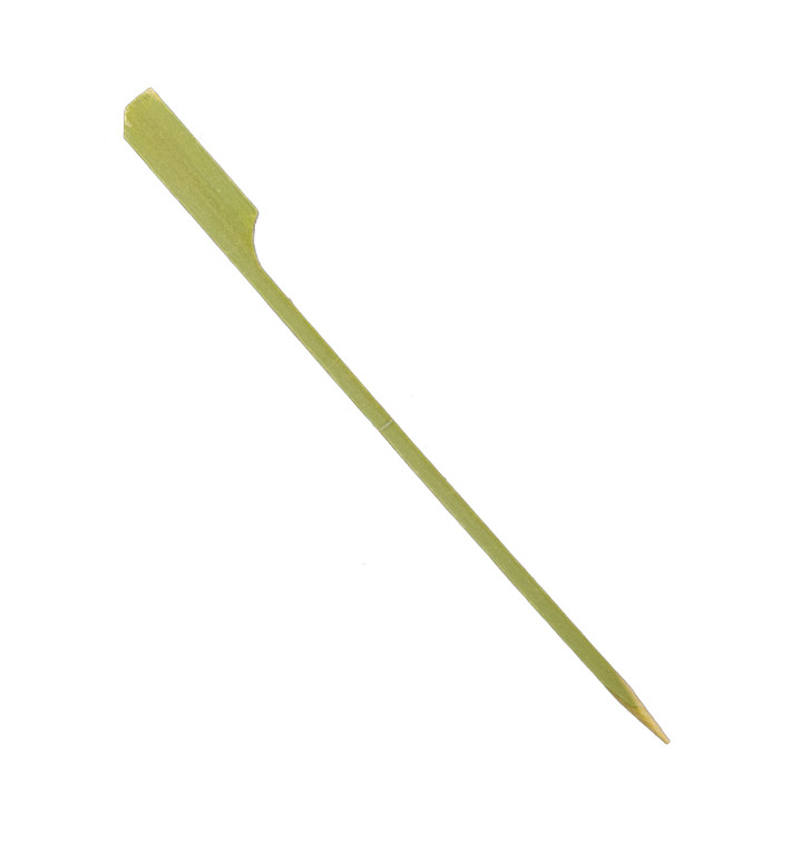 Bamboo Food Pick Golf Design Natural Green 15cm (250 Units) Bamboo Food Pick Golf Design Natural Green 15cm (250 Units)