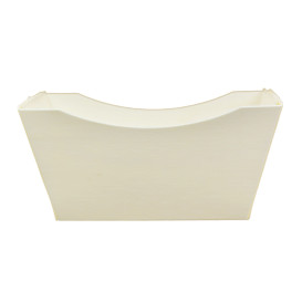 Woolen Food Boat Tray 320ml 13,5x8cm (12 Units)